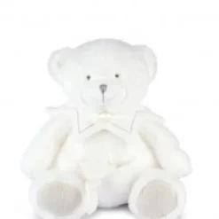 Online Doudou mouchoir ours Blanc - 30 cm - Collection Anniversaire Doudou® Anniversaire|Ours