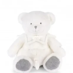 New Doudou mouchoir ours Gris - 30 cm - Collection Anniversaire Doudou® Anniversaire|Ours