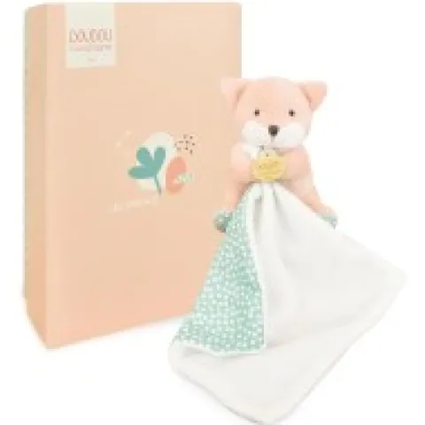 Outlet Doudou mouchoir renard orange - 11 cm Les Prix Doux|Rikikis & Méli Mélo