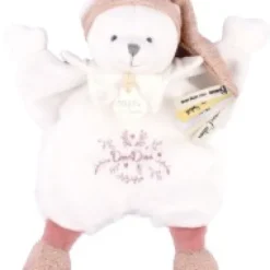 Fashion Doudou Ours cape Rose - 25 cm - Collection Anniversaire Doudou® Anniversaire|Ours
