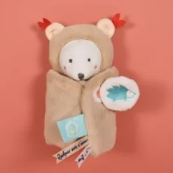 Discount Doudou Ours marron avec cape - Papillotte - 3 EN 1 Les Prix Doux|Les Petits Futés