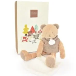 Online Doudou Ours marron avec mouchoir - Sweety - 25 cm Cadeau À Moins De 20€|Ours