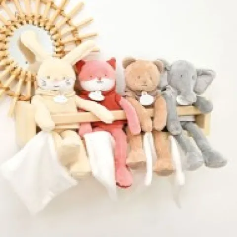 Online Doudou Ours marron avec mouchoir - Sweety - 25 cm Cadeau À Moins De 20€|Ours