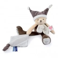 Discount Doudou ours mouchoir 3 histoires - Marron Doudous À Histoires|Ours