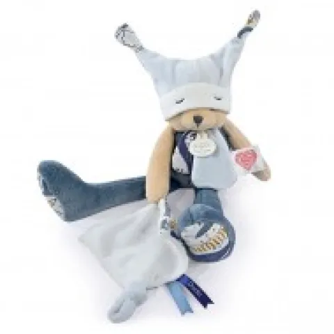 Discount Doudou ours pantin 3 histoires - Bleu Doudous À Histoires|Ours
