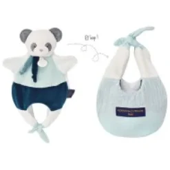 Outlet Doudou Panda marionnette - Petit sac - Amusette  3 EN 1 Les Petits Futés|Les Marionnettes