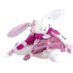 Outlet Doudou plat Cerise le lapin Rose - 27  cm Cerise Et Petit Chou|Lapin