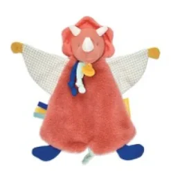 Discount Doudou plat dinosaure orange Lou - 25  cm Les Prix Doux|Calinosaure