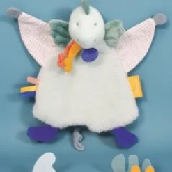 Fashion Doudou plat dinosaure vert Filou - 25  cm Les Prix Doux|Calinosaure