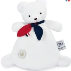 Online Doudou plat fabriqué en France - L'Ours Élysée - 22 cm Collection X Elysée|Ours