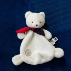 Online Doudou plat fabriqué en France - L'Ours Élysée - 22 cm Collection X Elysée|Ours