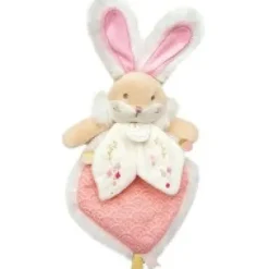 Hot Doudou plat lapin de sucre rose -  24 cm Lapin De Sucre|Lapin