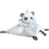 Best Doudou plat Panda gris - Attrape-rêves - 20 cm Attrape-rêves|Panda