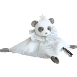Best Doudou plat Panda gris - Attrape-rêves - 20 cm Attrape-rêves|Panda