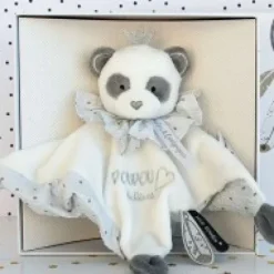Best Doudou plat Panda gris - Attrape-rêves - 20 cm Attrape-rêves|Panda