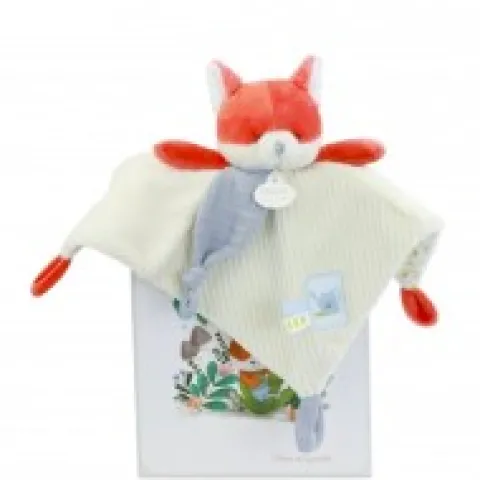 Sale DOUDOU plat Renard Romarin - 27 cm Dans Mon Jardin|Hochets Et Pantins D'activités