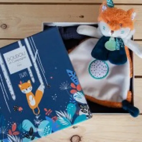 Discount Doudou plat Renard Tiwipi - 23 cm Tiwipi|Renard