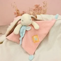 Clearance Doudou plat rose - LAPIN CIBOULETTE- 27 cm Dans Mon Jardin|Lapin