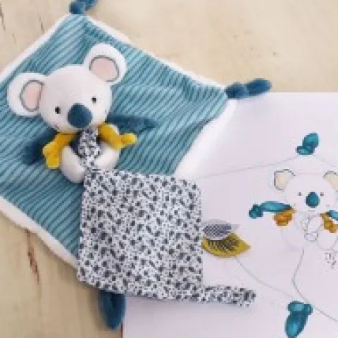 Fashion Doudou plat Yoca le koala - 25 cm Yoca Le Koala|Koala
