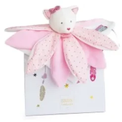 Sale Doudou pétales Chat rose- Attrape-rêves - 26 cm Attrape-rêves|Chat