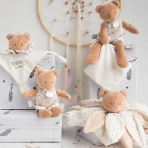 Fashion Doudou pétales Ours - Attrape-rêves - 26 cm Attrape-rêves|Ours
