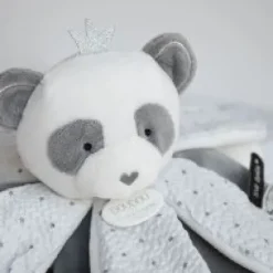 New Doudou pétales Panda gris - Attrape-rêves - 26 cm Attrape-rêves|Panda