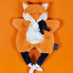 Clearance Doudou Renard marionnette - Petit sac - Amusette 3 EN 1 Les Petits Futés|Les Marionnettes
