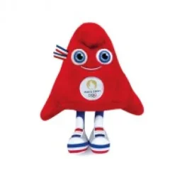 Outlet Duo de peluches mascottes Olympique et mascotte Paralympique JO paris 2024 - 23 CM Mascotte Jo|Mascotte Jo