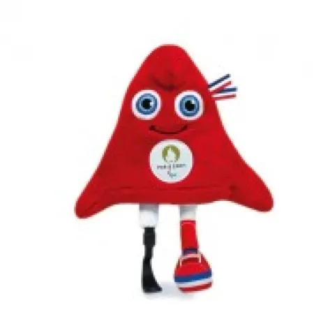 Outlet Duo de peluches mascottes Olympique et mascotte Paralympique JO paris 2024 - 23 CM Mascotte Jo|Mascotte Jo