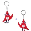 Fashion Duo de Porte-clés JO Paris 2024 - Mascotte Olympique et Paralympique - 7 cm Les Figurines Mascotte Jo Paris|Mascotte Jo