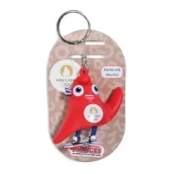 Fashion Duo de Porte-clés JO Paris 2024 - Mascotte Olympique et Paralympique - 7 cm Les Figurines Mascotte Jo Paris|Mascotte Jo