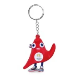 Fashion Duo de Porte-clés JO Paris 2024 - Mascotte Olympique et Paralympique - 7 cm Les Figurines Mascotte Jo Paris|Mascotte Jo