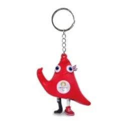 Fashion Duo de Porte-clés JO Paris 2024 - Mascotte Olympique et Paralympique - 7 cm Les Figurines Mascotte Jo Paris|Mascotte Jo