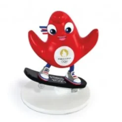 New Figurine Mascotte JO Paris 2024- Skateboard Les Figurines Mascotte Jo Paris|Mascotte Jo