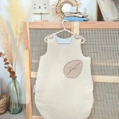 New Gigoteuse bébé beige - HAPPY WILD - 6 mois Happy Doudou|Les Gigoteuses Et Nids D'ange