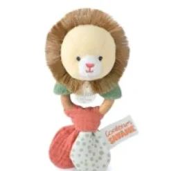 Outlet Hochet bébé lion - 15 cm Cadeau À Moins De 20€|Couleurs Savane