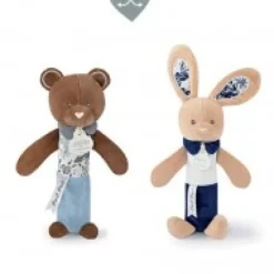 Outlet Hochet Pouet Bleu - BOH'AIME Les Boh'aime|Hochets Et Pantins D'activités