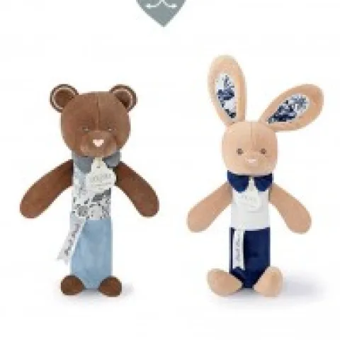 Outlet Hochet Pouet Bleu - BOH'AIME Les Boh'aime|Hochets Et Pantins D'activités