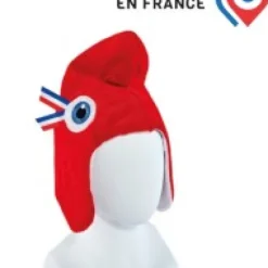 Best Kit supporter chapeau Phryge - Bonnet phrygien JO paris 2024 - S - Enfant - Fabriqué en France Collection Bébé Jo|Les Peluches Supporters