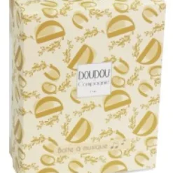 Discount Lapin DOUDOU® - boite à musique lapin - 20 cm - Jaune moutarde Lapin Doudou|Lapin