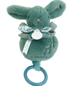 Clearance Lapin DOUDOU® - boite à musique lapin - 20 cm - Vert Lapin|Boîte À Musique