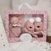 Online Lapin Doudou - Coffret cadeau Chaussons et Doudou Rose 15 cm Les Coffrets À Offrir|Lapin Doudou