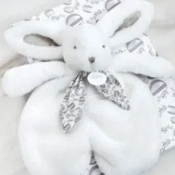 Fashion Lapin DOUDOU® - Doudou lapin Blanc - 29 cm Lapin Doudou|Lapin