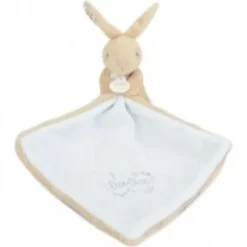 Fashion Lapin DOUDOU® - Doudou Lapin mouchoir- 10 cm - Beige Lapin Doudou|Lapin