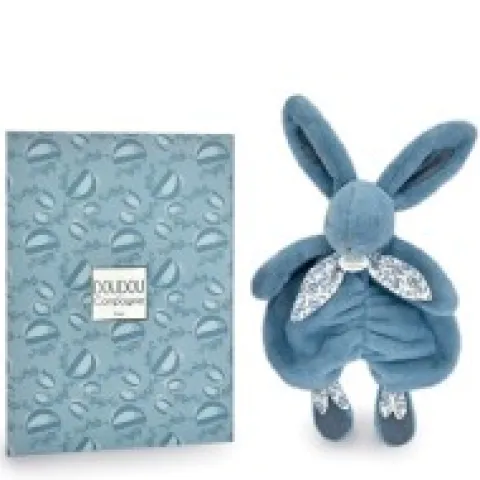 Outlet Lapin DOUDOU® - Doudou lapin Bleu - 29 cm Lapin Doudou|Lapin