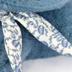 Best Lapin DOUDOU® - Peluche lapin Bleu - 25 cm Lapin Doudou|Lapin