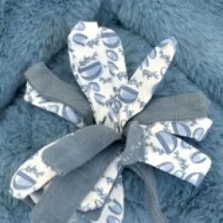 Best Lapin DOUDOU® - Peluche lapin Bleu - 25 cm Lapin Doudou|Lapin