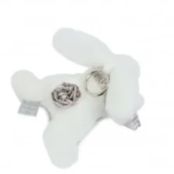 Fashion Lapin DOUDOU® - Porte-clés - Blanc Lapin Doudou|Lapin