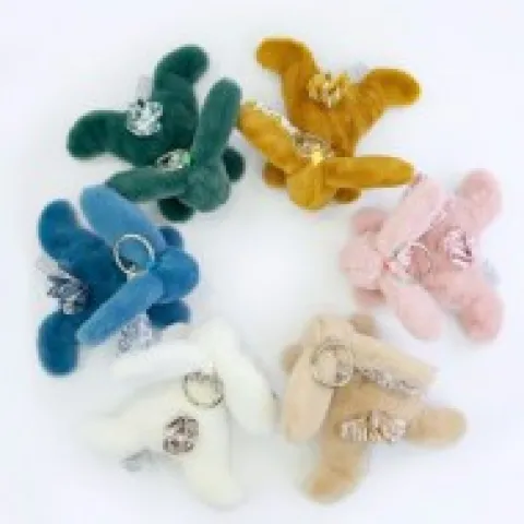 Sale Lapin DOUDOU® - Porte-clés - Vert Porte-clé|Petit Format
