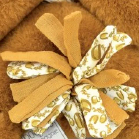 Fashion Lapin DOUDOU® Jaune moutarde - Peluche lapin - 25 cm Lapin Doudou|Lapin